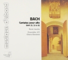 René Jacobs, Ensemble 415, Chiara Banchini: J.S. Bach: Alto Cantatas - CD Foto #1