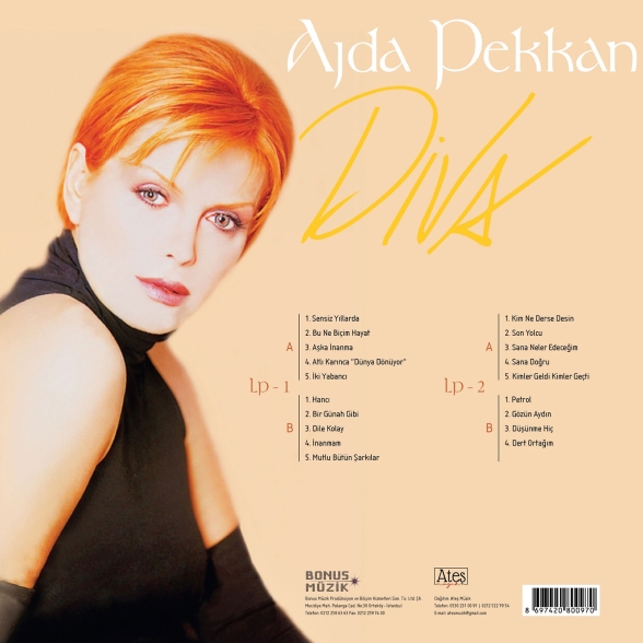 Ajda Pekkan: Diva - Plak Foto #2