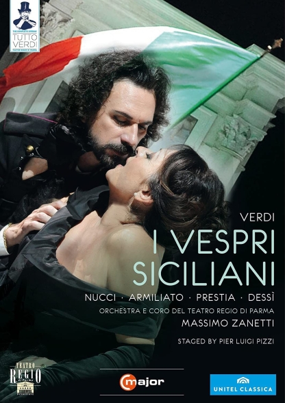 Leo Nucci, Dario Russo, Andrea Mastroni, Fabio Armiliato, Giacomo Prestia, Daniela Dessi, Orchestra del Teatro Regio diParma, Massimo Zanetti: Verdi: I Vespri Siciliani - DVD Foto #1