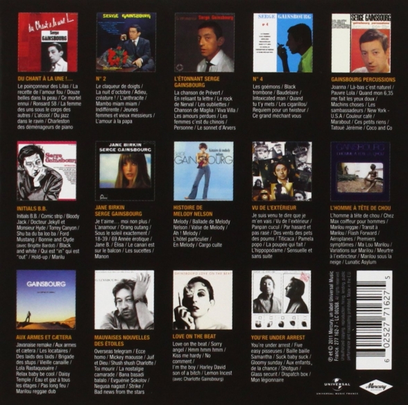 Serge Gainsbourg: L'essentiel Des Albums Studio 1958 - 1987 - CD Foto #2
