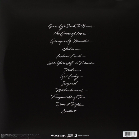 Daft Punk: Random Access Memories - Plak Foto #2