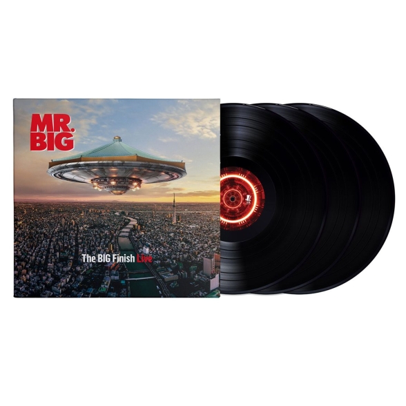 Mr. Big: The Big Finish Live (Black Vinyl) - Plak Foto #1