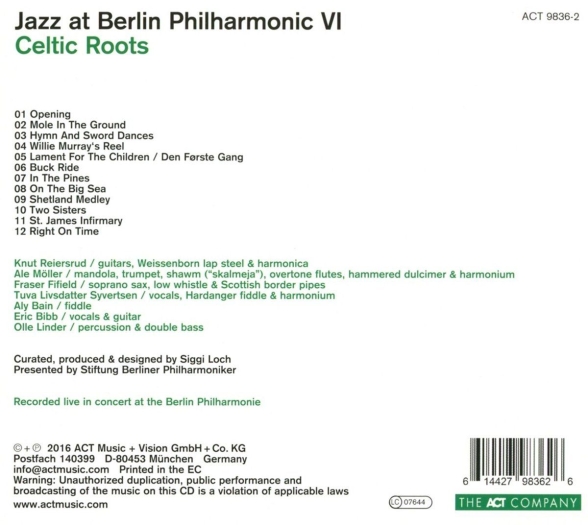 Knut Reiersrud, Ale Möller, Eric Bibb, Aly Bain, Fraser Fifield: Jazz ...