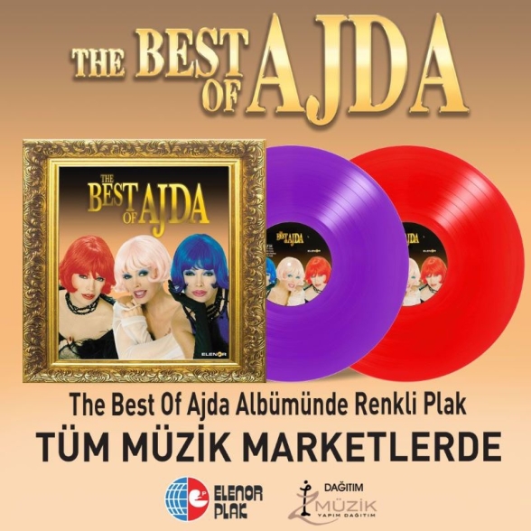 Ajda Pekkan: The Best of Ajda Pekkan (Renkli Plak) - Plak Foto #3