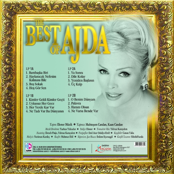 Ajda Pekkan: The Best of Ajda Pekkan (Renkli Plak) - Plak Foto #2