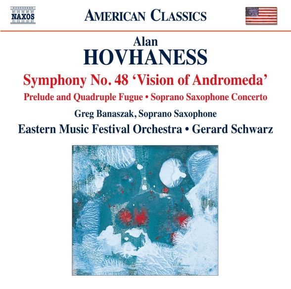 Greg Banaszak, Eastern Music Festival Orchestra, Gerard Schwarz: Hovhaness: Works for Orchestra & Soprano Saxophone - CD Foto #1