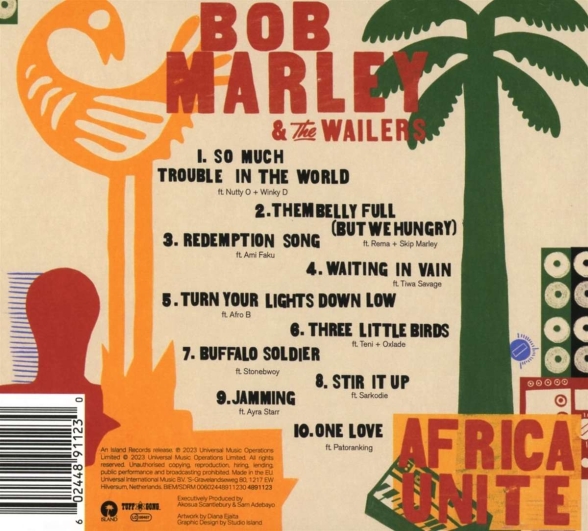 Bob Marley & The Wailers: Africa Unite - CD Foto #2