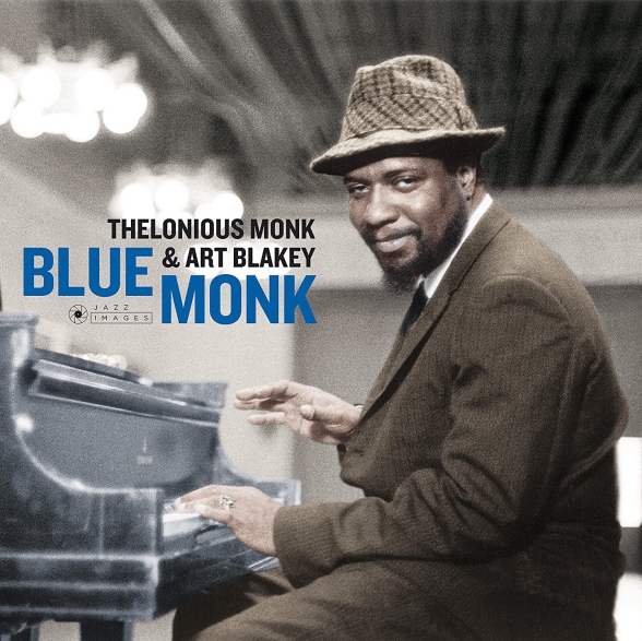 Thelonious Monk, Art Blakey: Blue Monk (Gatefold Packaging. Photographs By William Claxton) - Plak Foto #1