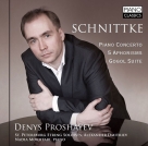 Denys Proshayev, Nadia Mokhtari, St. Petersburg String Soloists, Alexander Dmitriev: Schnittke: Piano Concerto - 5 Aphorisms - Gogol Suite - CD Foto #1