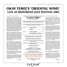 Okay Temiz, Oriental Wind: Montreux Jazz Festival 1982  (Opus3a Exclusive - 100 Adet Numaralı Box) - Plak Foto #2