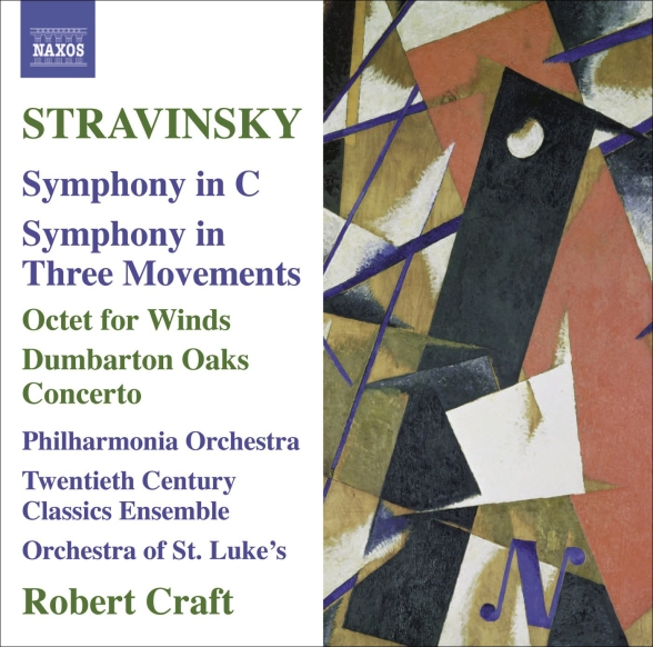 Robert Craft: Stravinsky: Symphony in C - Symphony in 3 Movements - Octet - Dumbarton Oaks - CD Foto #1