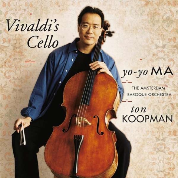 Yo-Yo Ma, Ton Koopman: Vivaldi's Cello - Plak Foto #1