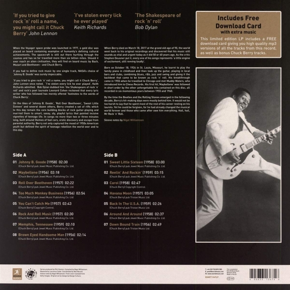 Chuck Berry: The Rough Guide to Chuck Berry - Plak Foto #2