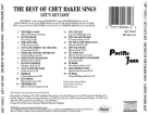 Chet Baker: Let's Get Lost (The Best Of Chet Baker Sings) - CD Foto #2
