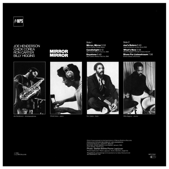 Joe Henderson: Mirror, Mirror - Makara Bant Foto #3