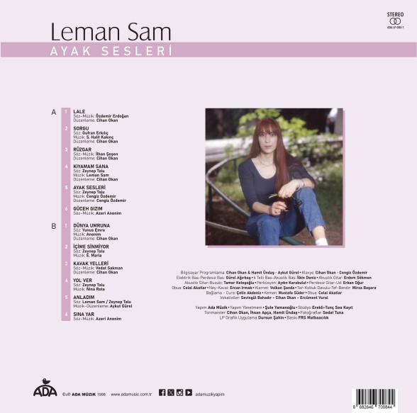 Leman Sam: Ayak Sesleri - Plak Foto #2