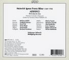 Biber: Arminio - CD Foto #2