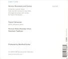 Tigran Hamasyan: Luys i Luso - CD Foto #2