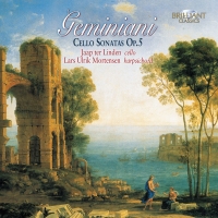 Jaap ter Linden, Lars Ulrik Mortensen, Judith-Maria Becker: Geminiani: Cello Sonatas Op. 5 - CD