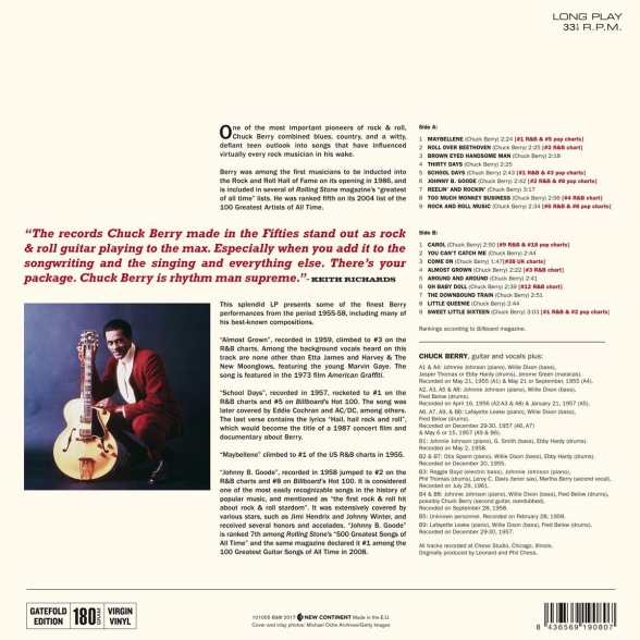 Chuck Berry: The Hits - Limited Gatefold Edition. - Plak Foto #2