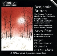 Neeme Järvi, Truls Mork: Britten - The Young Person´s Guide to the Orchestra - CD