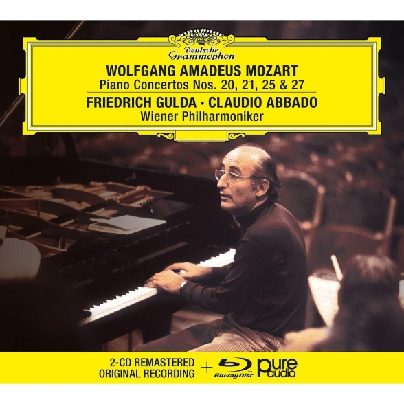 Friedrich Gulda: Mozart: Piano Concertos Nos. 20, 21, 25 & 27 - CD Foto #1
