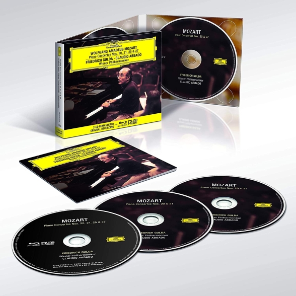 Friedrich Gulda: Mozart: Piano Concertos Nos. 20, 21, 25 & 27 - CD Foto #2
