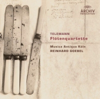 Musica Antiqua Köln, Reinhard Goebel: Telemann: Flute Quartets - CD