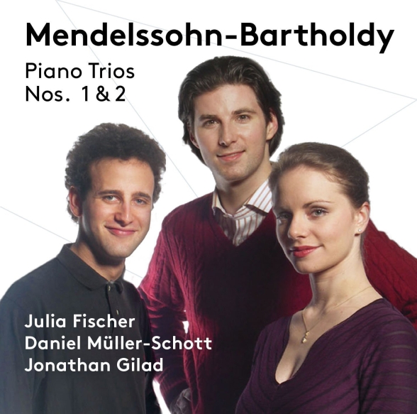 Julia Fischer, Daniel Müller-Schott, Jonathan Gilad: Mendelssohn: Piano Trios Nos. 1 & 2 - SACD Foto #1
