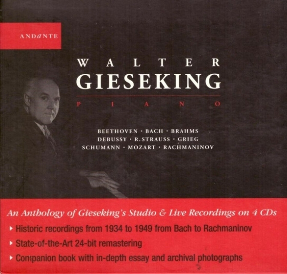 Walter Gieseking: Piano - CD Foto #1
