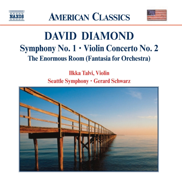 Diamond: Symphony No. 1 / Violin Concerto No. 2 / Enormous Room - CD Foto #1