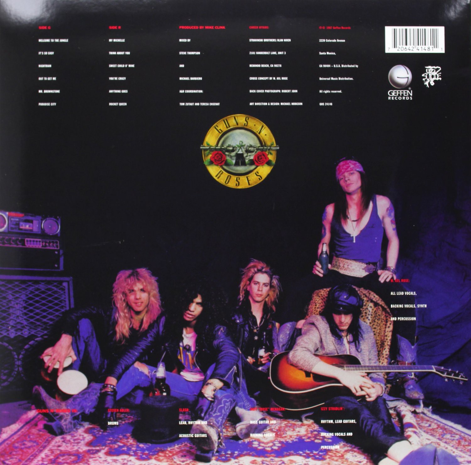 Guns N' Roses／APPETITE FOR DESTRUCTION Guns N' Roses: Appetite for Destruction - Plak | Opus3a