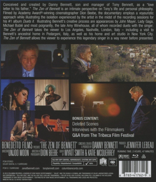 Tony Bennett: The Zen Of Bennett - BluRay Foto #2