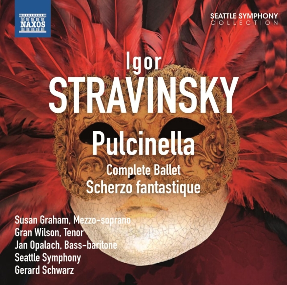 Gerard Schwarz, Seattle Symphony Orchestra: Stravinsky: Pulcinella - Scherzo fantastique - CD Foto #1