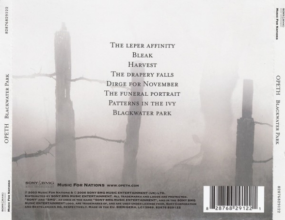 Opeth: Blackwater Park - CD Foto #2