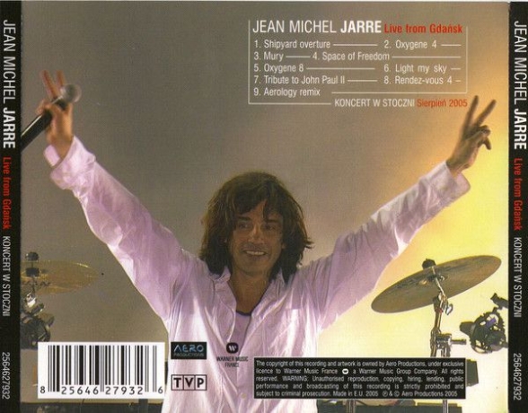 Jean-Michel Jarre: Live From Gdansk - CD Foto #2