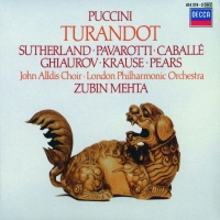 Dame Joan Sutherland, John Alldis Choir, London Philharmonic Orchestra, Luciano Pavarotti, Montserrat Caballé, Nicolai Ghiaurov, Zubin Mehta: Puccini: Turandot - CD