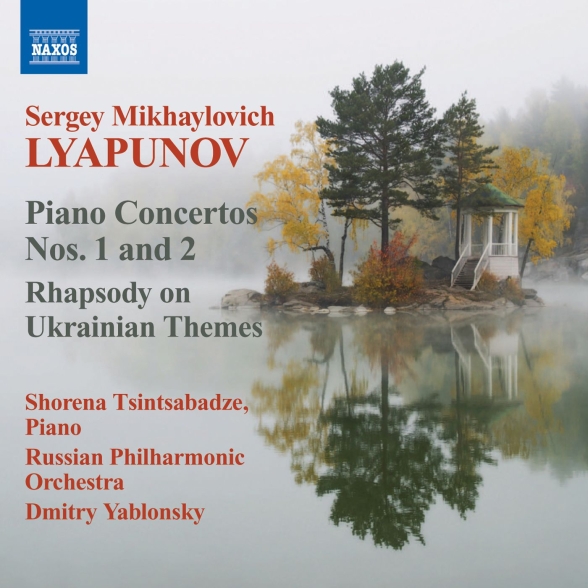 Shorena Tsintsabadze: Lyapunov: Piano Concertos Nos. 1 & 2 - Rhapsody on Ukrainian Themes - CD Foto #1