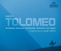 Alan Curtis, Ann Hallenberg, Anna Bonitatibus, Il Complesso Barocco, Karina Gauvin, Pietro Spagnoli, Romina Basso: Handel: Tolomeo - CD