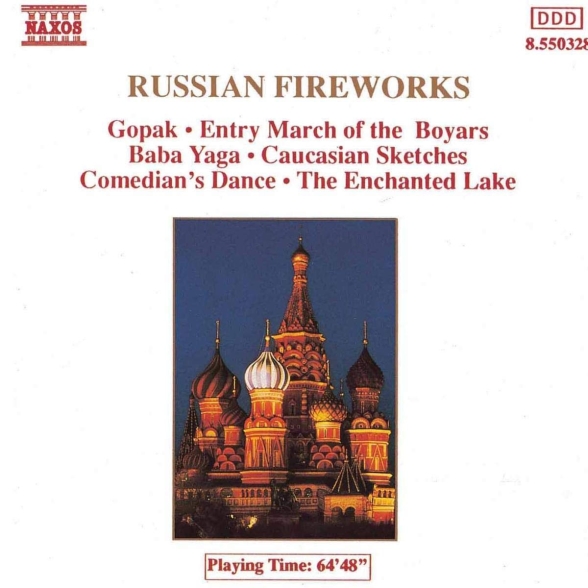 Slovak Philharmonic Orchestra: Russian Fireworks - CD Foto #1