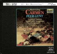 Leonard Slatkin, Saint Louis Symphony Orchestra: Bizet, Grieg: Carmen, Peer Gynt - CD & HDCD