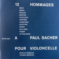 Patrick Demenga, Thomas Demenga: 12 Hommages a Paul Sacher pour Violoncelle - CD