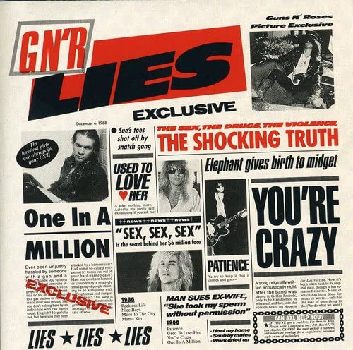 Guns N' Roses: G N'R Lies: Live - CD Foto #1