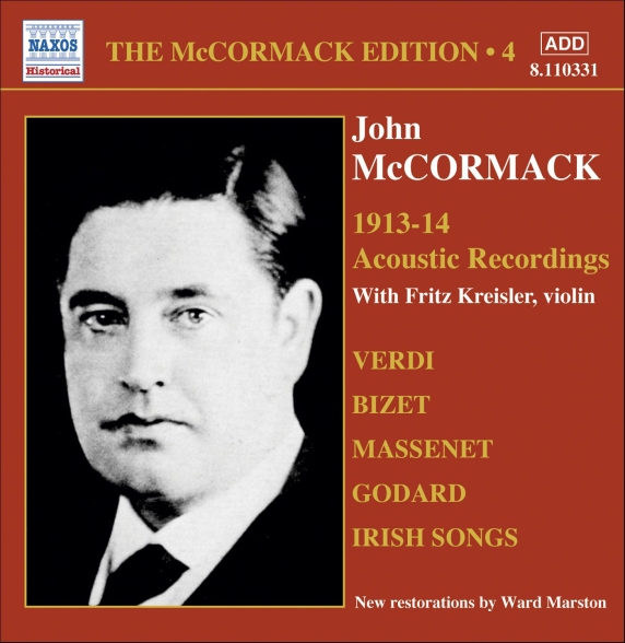 Mccormack, John: Mccormack Edition, Vol. 4: The Acoustic Recordings (1913-1914) - CD Foto #1