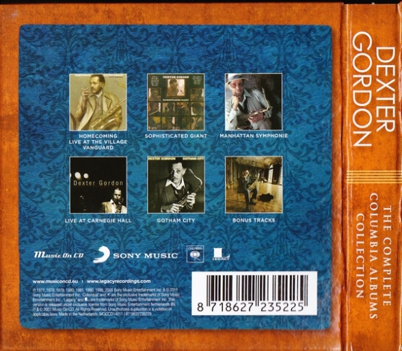 Dexter Gordon: Complete Columbia Albums Collection - CD Foto #2