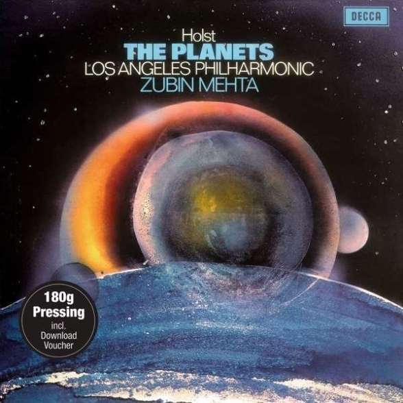 Zubin Mehta, Los Angeles Philharmonic: Holst: The Planets Op.32 - Plak Foto #1