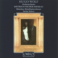 Dietrich Fischer-Dieskau, Stefan Soltesz, Münchner Rundfunkorchester: Wolf: Orchesterlieder - Plak