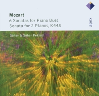 Güher & Süher Pekinel: Mozart: 6 Sonatas for Piano Duet / Sonata for 2 Pianos, K448 - CD