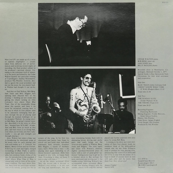 Cedar Walton: Second Set - Plak Foto #2