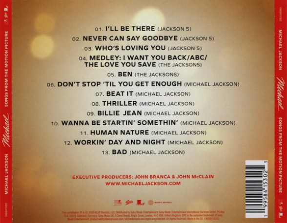 Michael Jackson: Michael – Songs From The Motion Picture - CD Foto #2